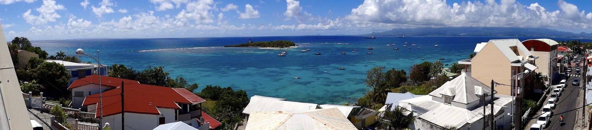 Residence Turquoise Guadeloupe - Vue Mer Et Lagon Ле-Гозье Экстерьер фото