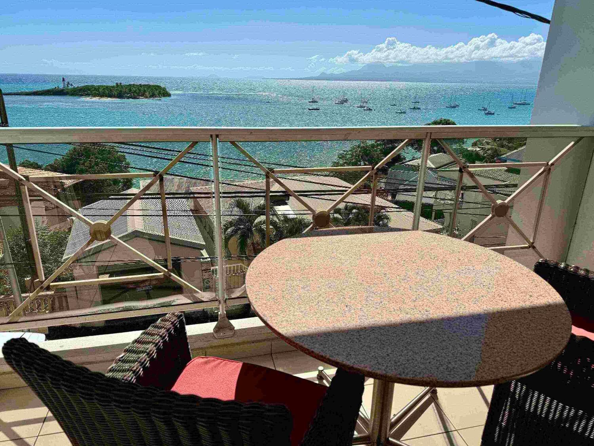 Residence Turquoise Guadeloupe - Vue Mer Et Lagon Ле-Гозье Экстерьер фото
