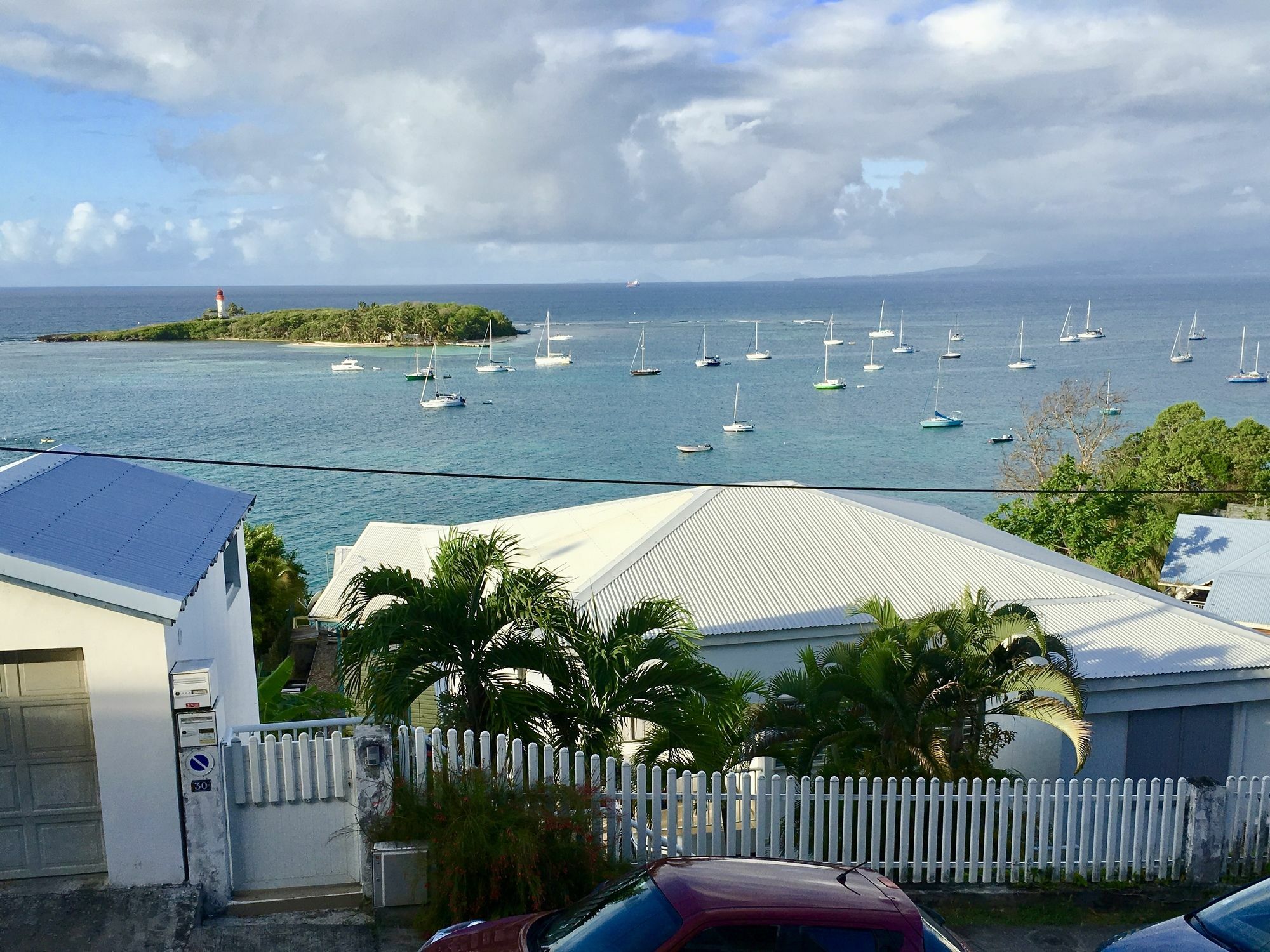 Residence Turquoise Guadeloupe - Vue Mer Et Lagon Ле-Гозье Экстерьер фото
